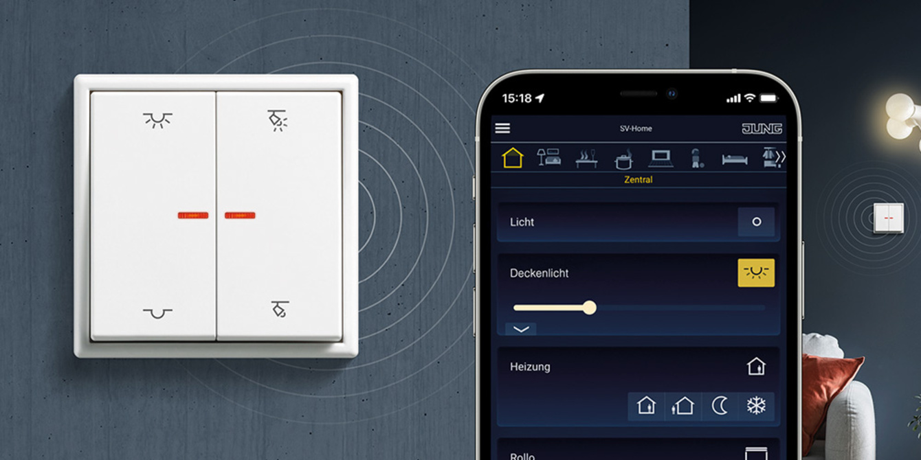 KNX RF Taster bei Elektro, IT, Sicherheitssysteme & Service Hoffmann Engelhardt GbR in Gotha